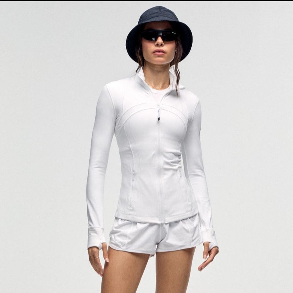 Lululemon White Define Jacket (Nulu)